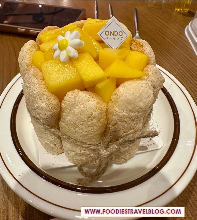 Mango Pudding Cake at 65 Ondo Bakery, Kuchai Lama