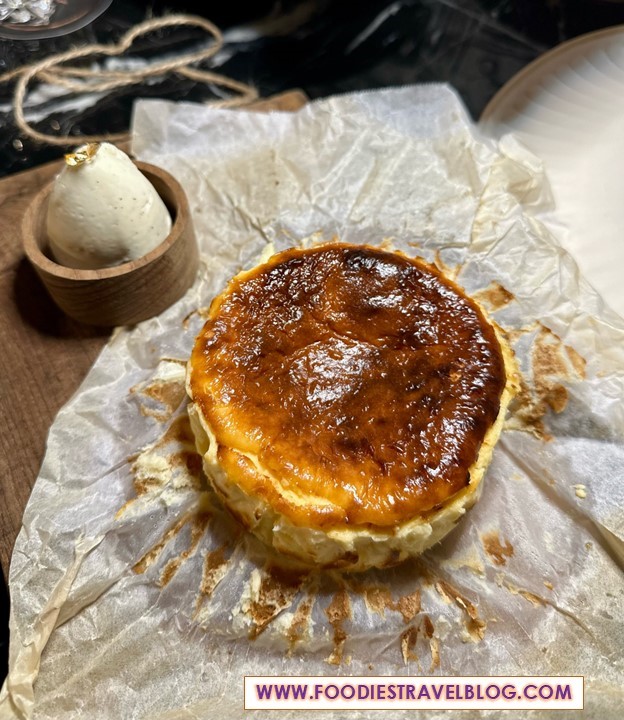Dry Aged Burnt Cheesecake