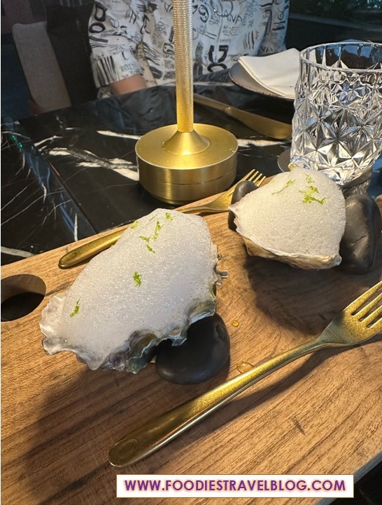 Fresh Oyster in Asador KL