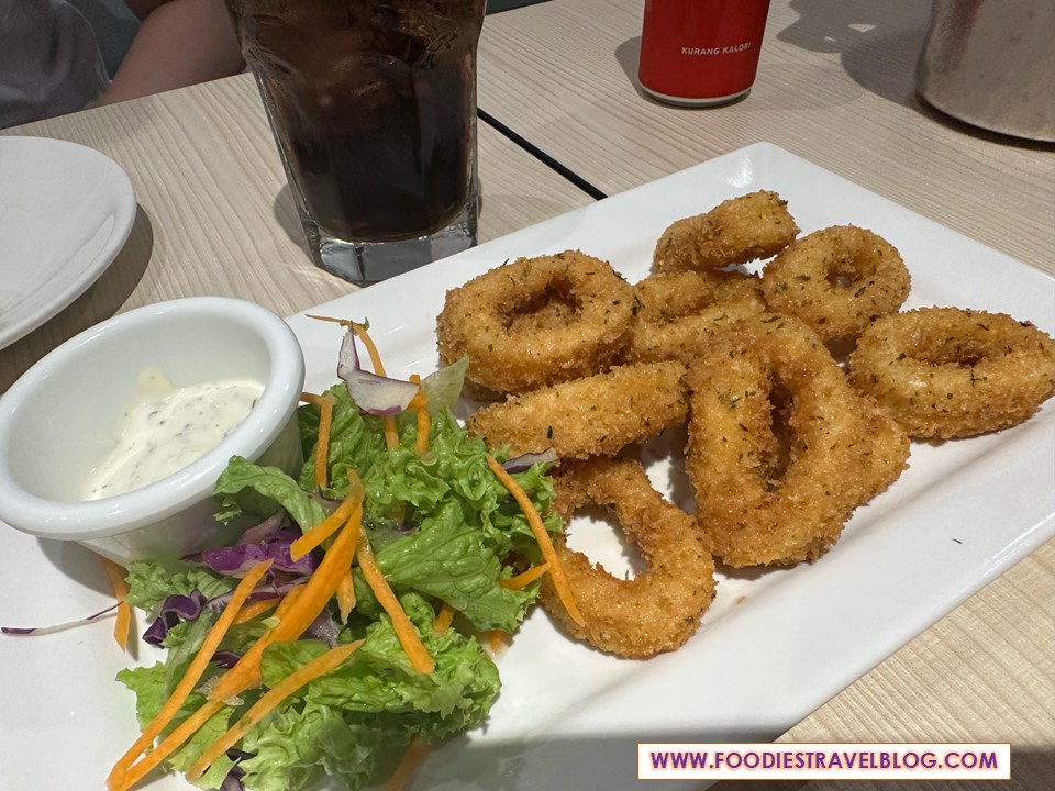 Deep-fried calamari at Blue Reef Fish & Chips, TTDI