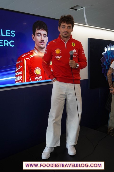 Hello to Charles Leclerc