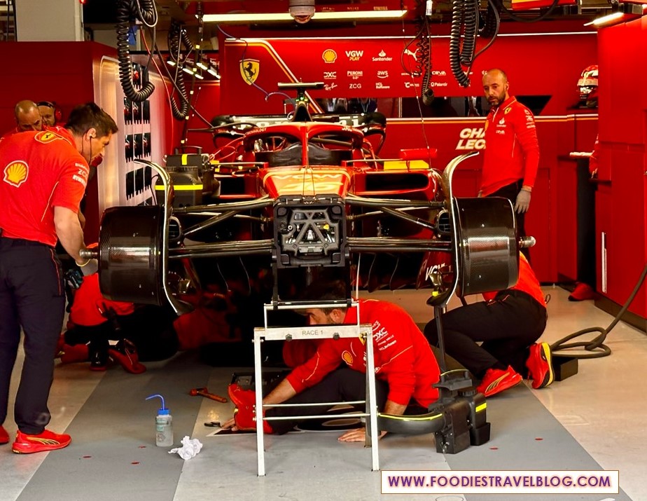 F1 car racing