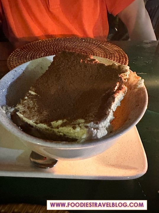Tiramisu, Gusto Food & Wine, Kota Kinabalu