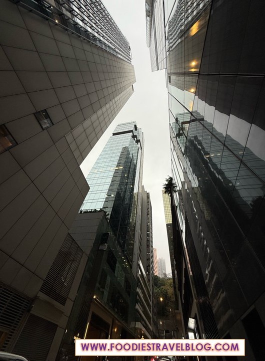 High buildings in Hong Kong