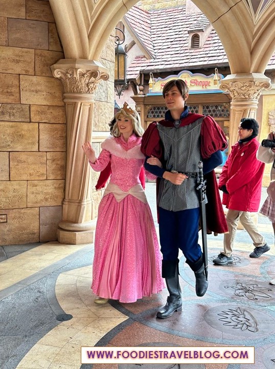 Prince and Princess CHarming in Hong Kong DIsneyland