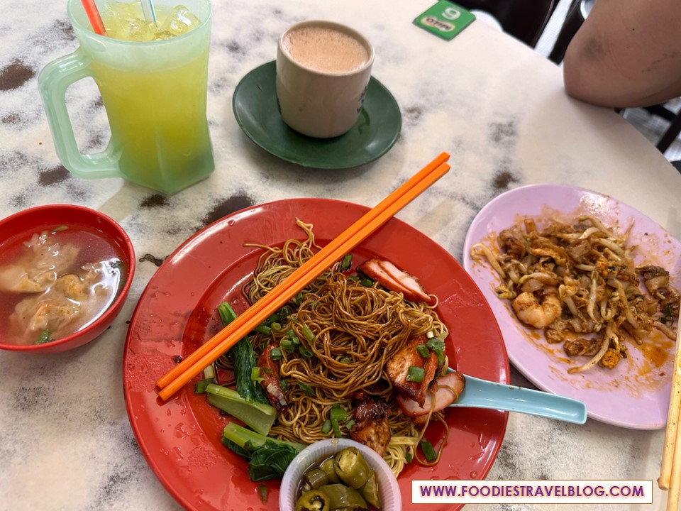 Wan Tan Mee, O&S Restaurant, Petaling Jaya
