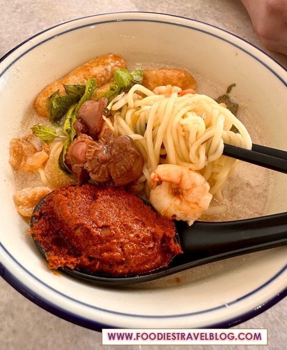 White Curry Laksa at Penang Chiak, Setia Alam