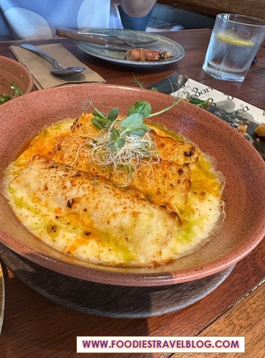 Canalones De Pollo at Baracca Restaurant, KL