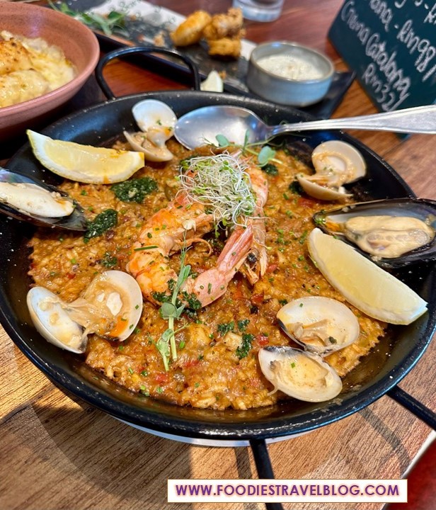 Seafood Paella at Baracca Restaurant, KL
