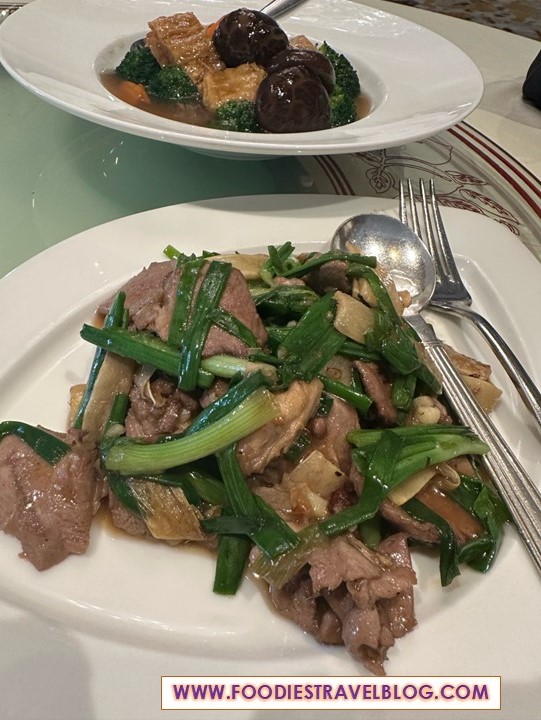 Duck with Ginger Scallion at Celestial Court Sheraton Imperial KL