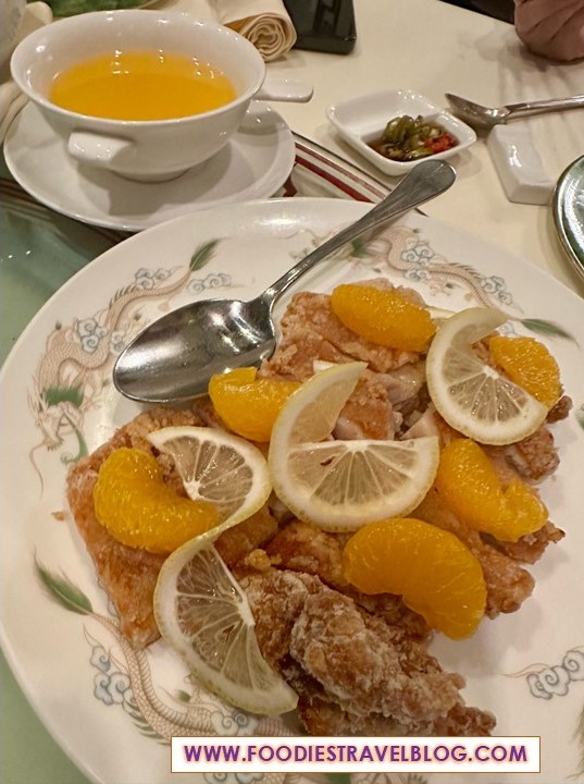 Orange Fried Chicken at Celestial Court Sheraton Imperial KL