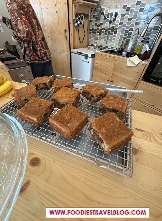 Banana cake at Fade by SB Cafe, Petaling Jaya