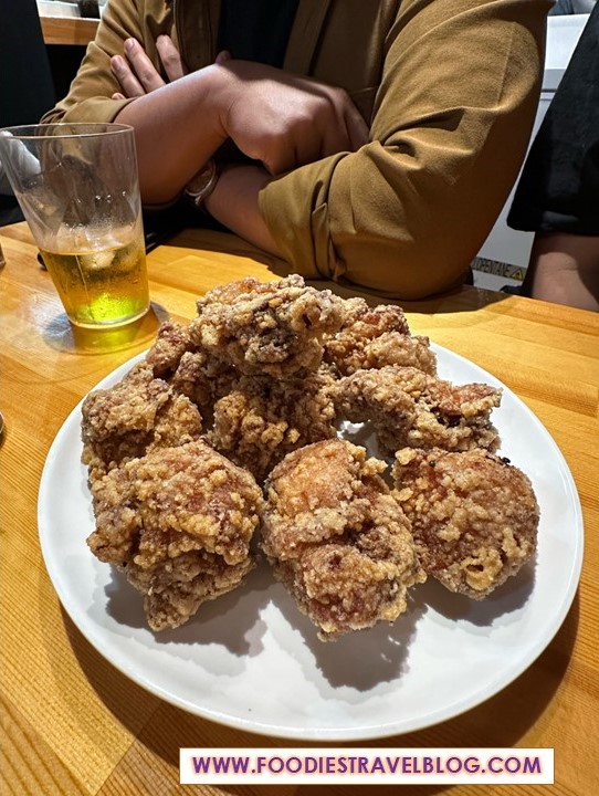Chicken Karaage, Halal Ramen Tokyo