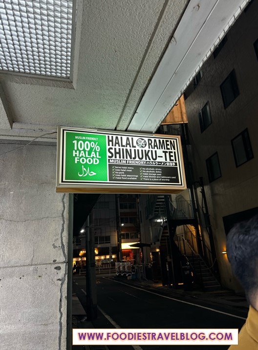 Halal Ramen Shinjukutei, Tokyo
