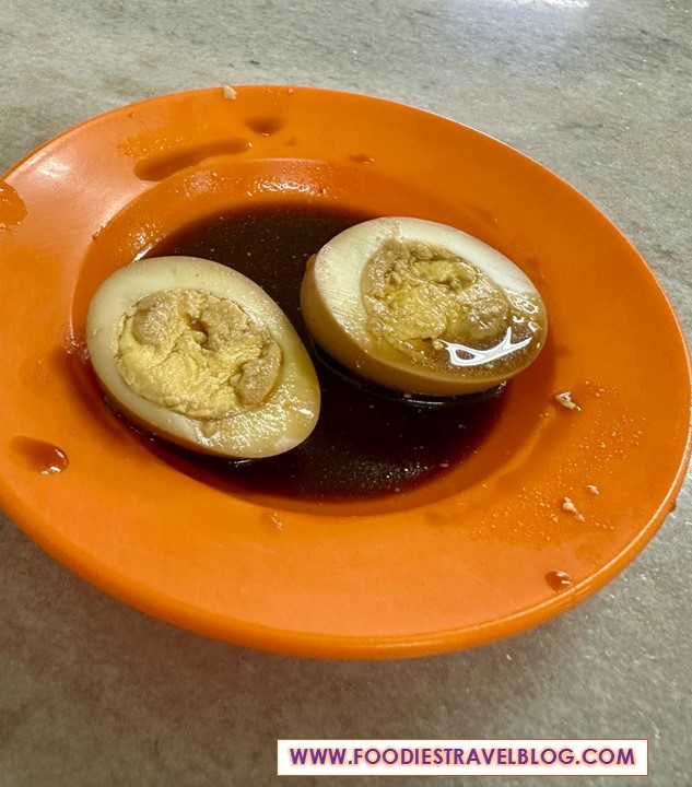 Braised Eggs at Hoe Fong Chicken Rice, PJ