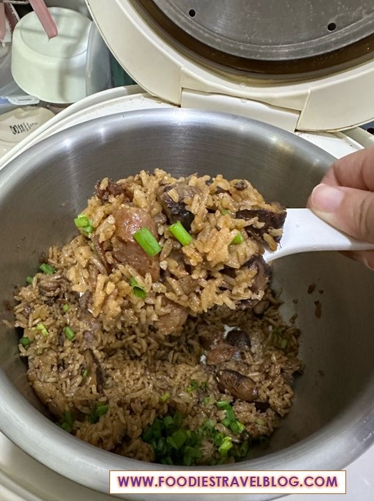 Claypot Waxed Rice (Lap Mei Fun) #Homeomakase