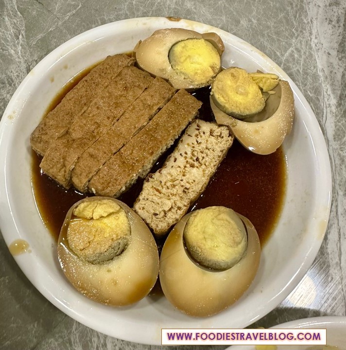 Braised Egg Tofu JJ Chicken RIce Ball Melaka