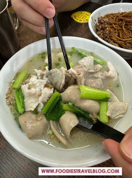 Pork Noodles at Kedai Kopi Melanian, Kota Kinabalu