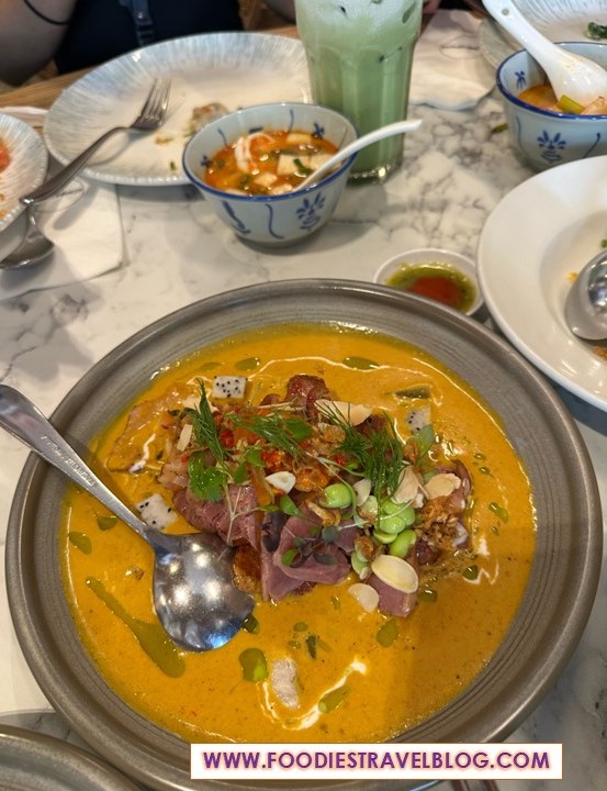 Smoked Duck Thai Red Curry in KomPassion