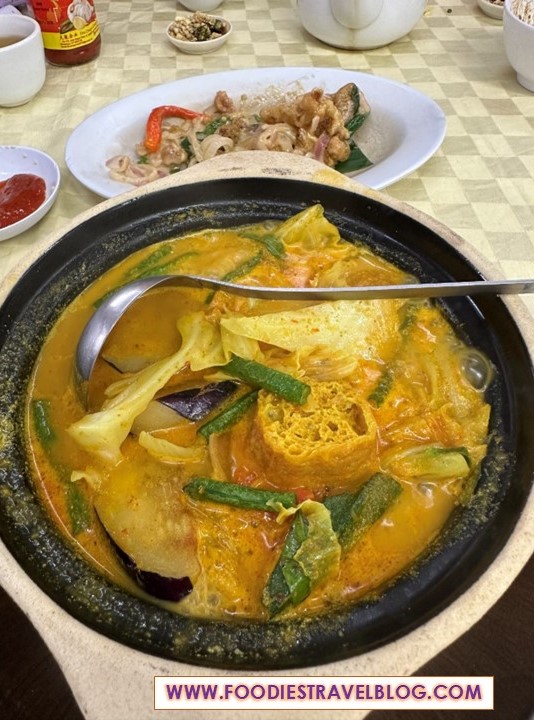 Claypot Curry Vegetables, Kuang Fong Restaurant Klang