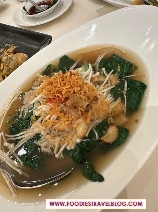 Vegetables at Lai Po Heen, Mandarin Oriental, Kuala Lumpur