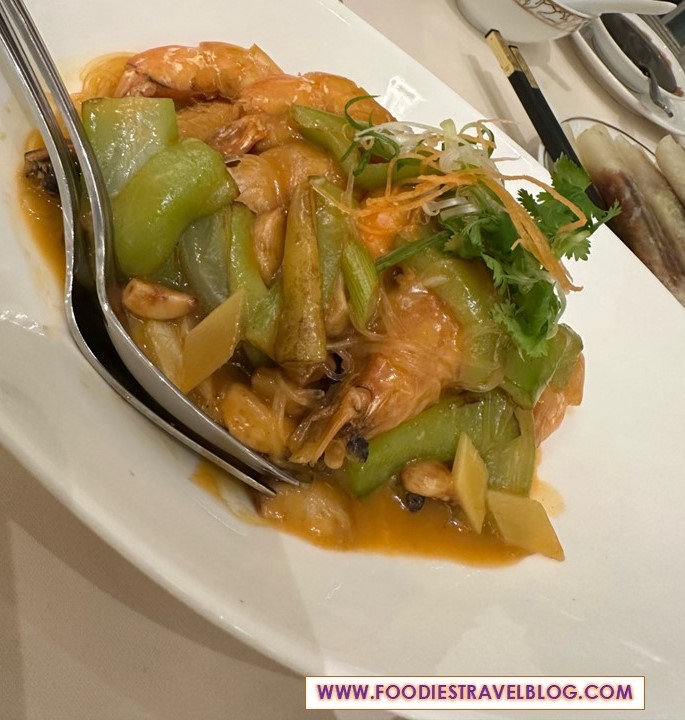 Prawn Dish at Lai Po Heen, Mandarin Oriental, Kuala Lumpur