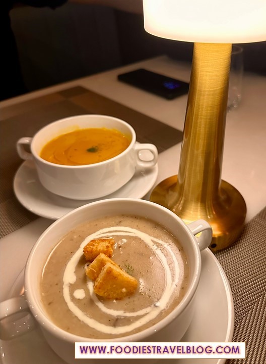 Mushroom Soup & Pumpkin Soup