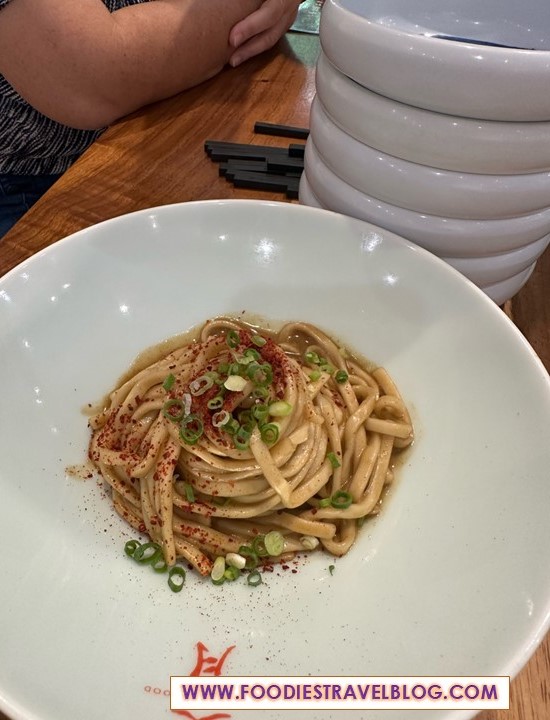 Noodles at Moon Moon Restaurant, Beitou