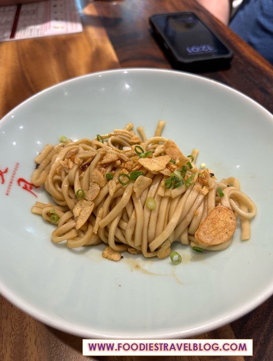 Noodles at Moon Moon Restaurant, Beitou