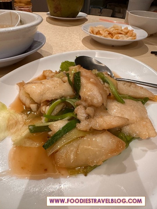 Spring Onion Ginger with Fish Slices