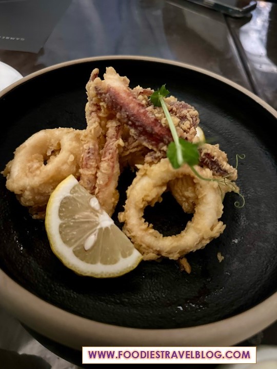 Calamari Fritti at Osteria Gamberoni, Kuala Lumpur