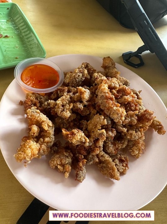 Fried Mantis Prawn at No.5 Char Koay Teow, Penang