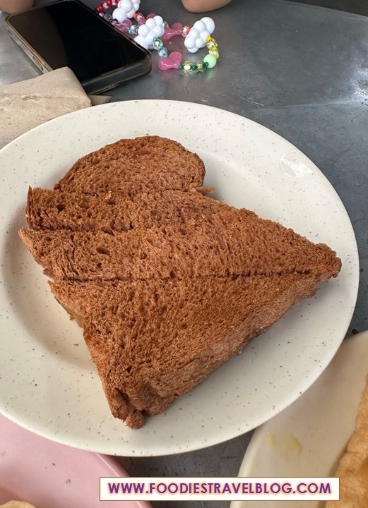 Charcoal Toast Bread, Toh Soon Cafe Penang