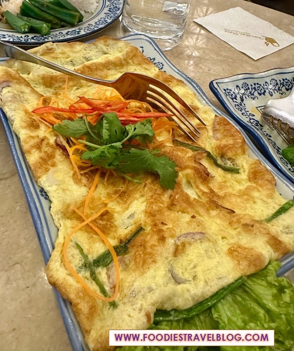 Onion Omelet @ Peranakan Place, One Utama
