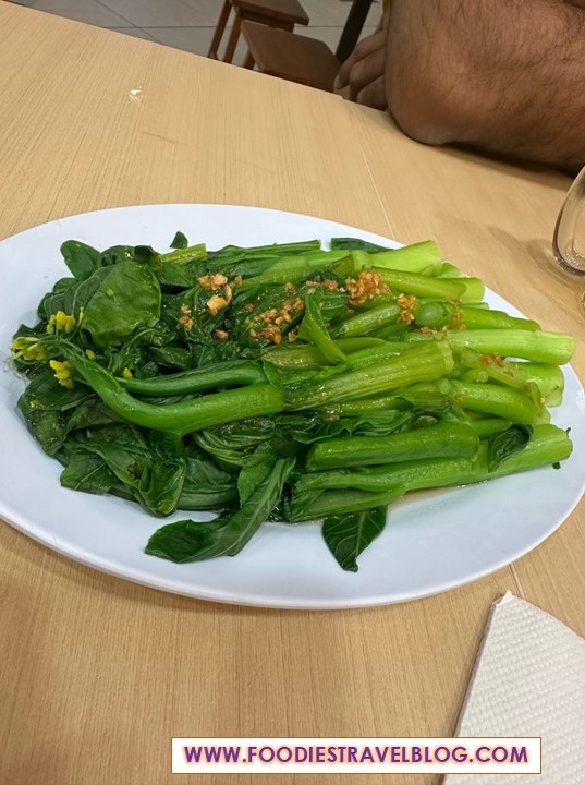Vegetables at Porridge Time, One Utama