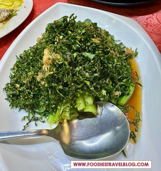 Ying Yong Kai Lan at Restaurant Sedap Melaka