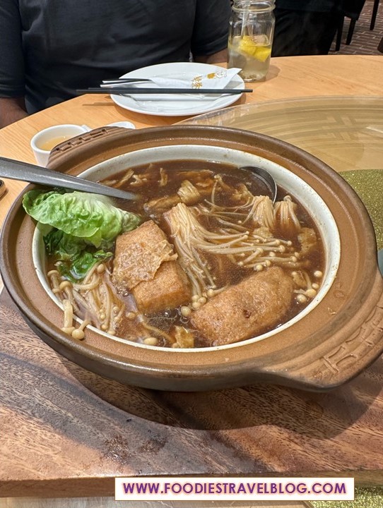 Vegetables Claypot Bah Kut Teh