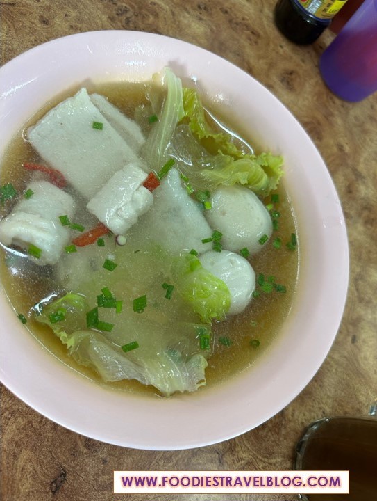 Original broth, Kedai Makan Kong Teck, Sandakan