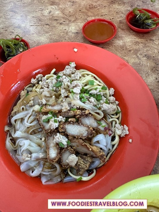 Dry Noodles available, Kedai Makan Kong Teck, Sandakan