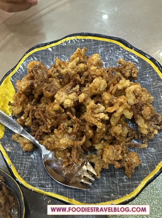 Honey Garlic Fried Squid at Ocean King Restaurant, Sandakan