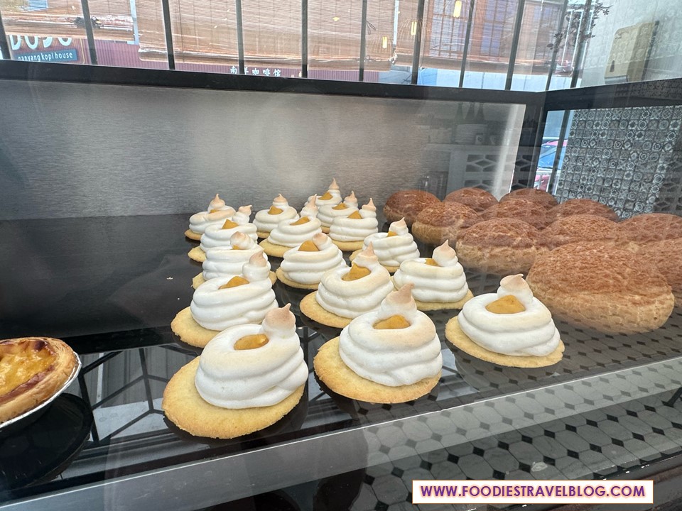 UFO Tart at San Da Gen Kopitiam, Sandakan