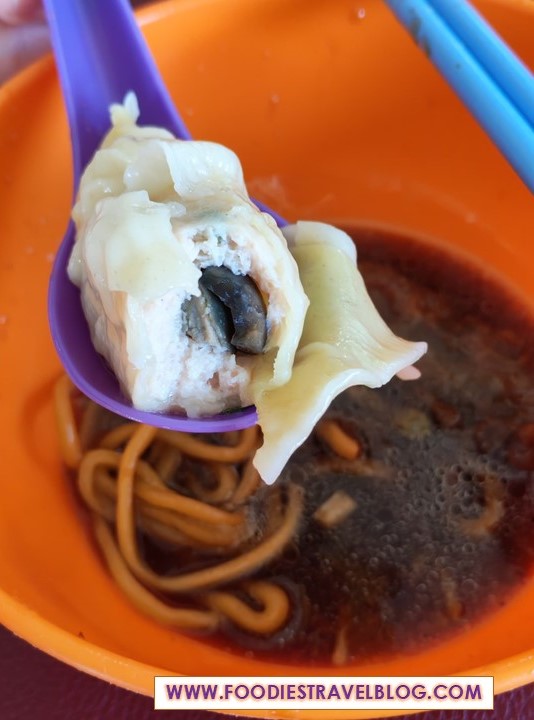 Century Egg Dumplings inH84 Sim Sim, Sandakan
