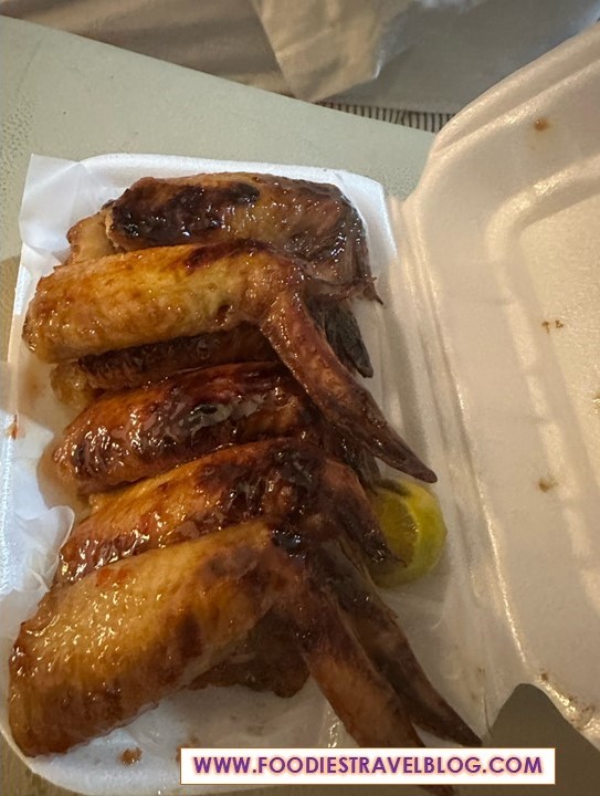 Grilled Chicken Wings, Sandakan