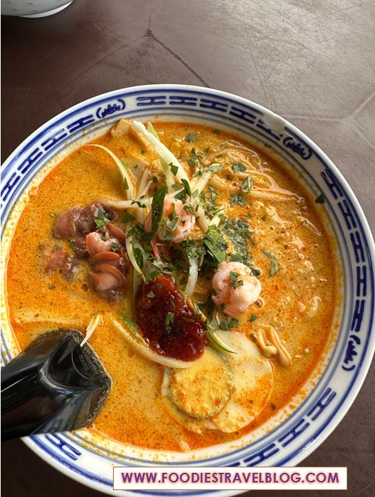 Nyonya Laksa at Siang Chang Kopitiam, Melaka