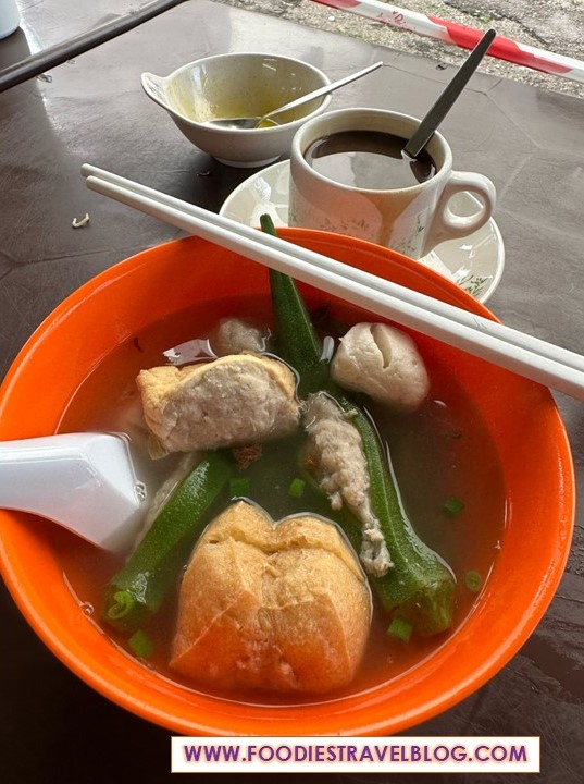 Yong Tao Foo at Siang Chang Kopitiam, Melaka