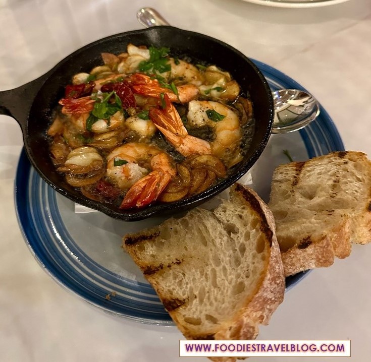 Gambas Tapas, Stefania Osteria KL