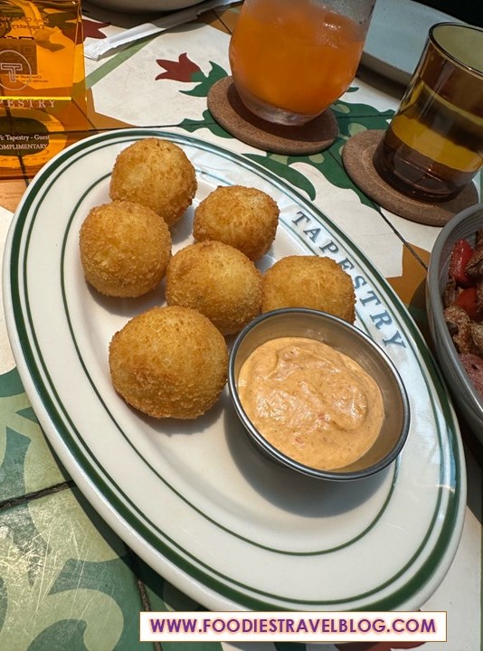 Mozzarella Croquette Tapestry KL