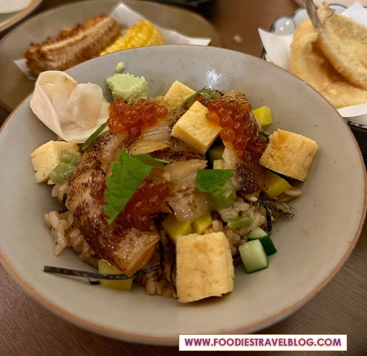 Engawa Ikura Mini Donburi at Tobon Izakaya, PJ