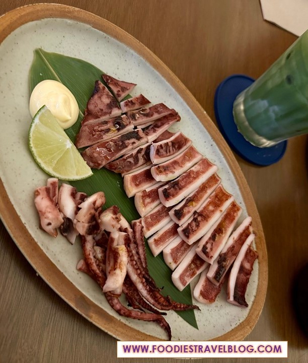 Dry-Aged Squid at Tobon Izakaya, PJ