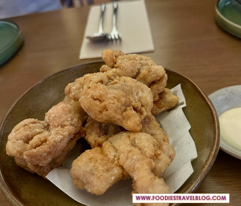 Chicken Karaage with Yuzu Mayo at Tobon Izakaya, PJ